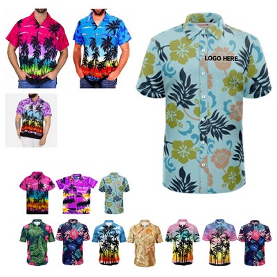 UV Protection Sublimated Hawaiian Shirts (XS - 4XL)